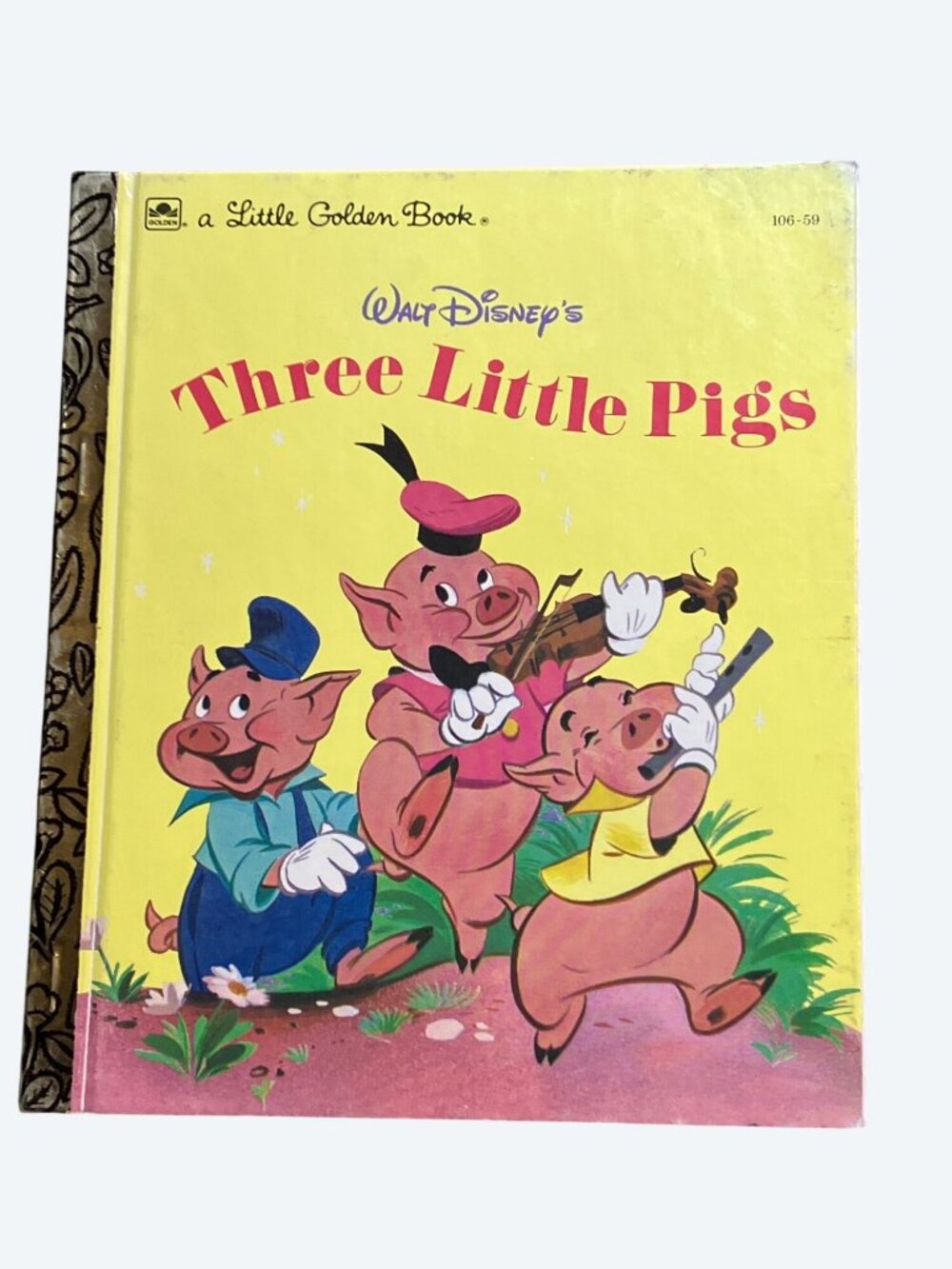 Walt Disneys Three Little Pigs Little Golden Book 1993 Edition